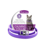 Cat Calming Collar Anxiety Relief Adjustable Buckle Pet Comfort Neck - GreenFur