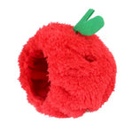 Cat Costume Apple Shaped Hat Soft Plush Cat Cap - GreenFur