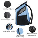 Cat Dog Carrier Backpack Breathable Mesh Ventilation Pet Carrier - GreenFur