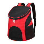 Cat Dog Carrier Backpack Breathable Mesh Ventilation Pet Carrier - GreenFur