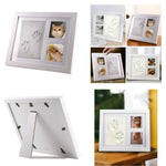 Cat Dog Memory Keepsake Photo Display Table Pet Paw DIY Ink Pad Frame - GreenFur