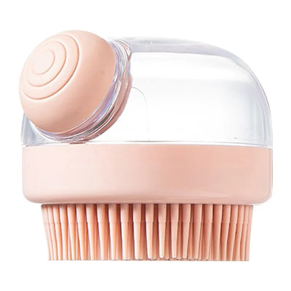 Cat Dog Soft Massage Bath Shower Pet Shampoo Brush - GreenFur