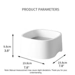 Cat Dog Water Dispenser Floating Dish No Spill Pet Water Bowl - GreenFur