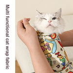 Cat Grooming Wrap Cat Swaddle Wrap for Nail Clipping - GreenFur