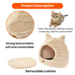 Cat Head Shaped Sponge Cat Bed - GreenFur