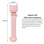Cat Strip Feeder Spoon Fish - shaped Squeezer Cat Wet Treat Dispense Spoon - GreenFur