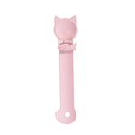 Cat Strip Feeder Spoon Fish - shaped Squeezer Cat Wet Treat Dispense Spoon - GreenFur