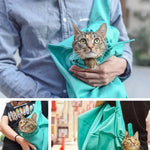 Cat Travel Backpack Portable Shoulder Carrier Fashion Pet Sling Bag - GreenFur
