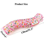 Cat Tunnel Toy Foldable Summer Fruit S Shape Play Tube - GreenFur
