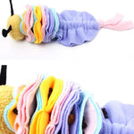 Caterpillar Sniffing and Teething Dog Chew Toy - GreenFur