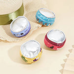 Catnip Tin Toy with Crinkle Paper Sound for Active Play - GreenFur