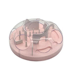 Challenging Maze Slow Feeder Cat Puzzle Box Training Toy - GreenFur