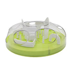 Challenging Maze Slow Feeder Cat Puzzle Box Training Toy - GreenFur