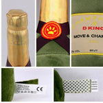 Champagne Glass Shape Soft Pet Squeaky Plush Dog Toy - GreenFur