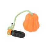 Chew and Teeth Grinding Outdoor Hand - Throw Pumpkin Ball Dog Toy - GreenFur