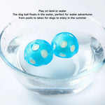 Chew Pet Play Floating Sponge TPR Dog Ball Toy - GreenFur