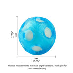 Chew Pet Play Floating Sponge TPR Dog Ball Toy - GreenFur