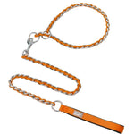Chew Proof Metal Dog Leash for Medium Large Dogs - GreenFur