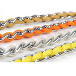 Chew Proof Metal Dog Leash for Medium Large Dogs - GreenFur