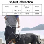Chew Proof Metal Dog Leash for Medium Large Dogs - GreenFur
