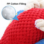Chew Resistant Plush Parrot Dog Toy with Bite Sound - GreenFur