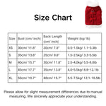 Chinese Red Knot Buttons and Cotton Padding Cozy Pet Jacket - GreenFur