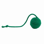 Christmas Bell Cat Toy Ball Interactive Yarn Toy for Cat - GreenFur