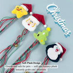Christmas Cat Teaser Wand Holiday Interactive Toy for Cats - GreenFur