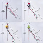 Christmas Cat Teaser Wand Holiday Interactive Toy for Cats - GreenFur