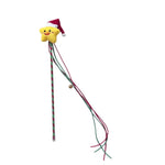 Christmas Cat Teaser Wand Holiday Interactive Toy for Cats - GreenFur