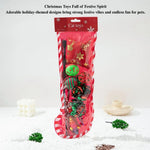 Christmas Cat Toy Set Festive Cat Teaser Wand Interactive Play - GreenFur
