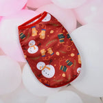 Christmas Dog Vest Cartoon Pet Clothes for Small Dogs - GreenFur