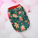 Christmas Dog Vest Cartoon Pet Clothes for Small Dogs - GreenFur