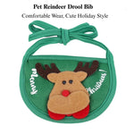Christmas Pet Party Decoration Set with Hat Bib Banner and Balloons - GreenFur