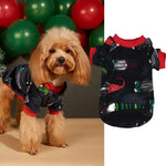 Christmas - Themed Coral Fleece Pet Hoodie for Dogs - GreenFur