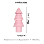 Christmas Tree Shaped TPR Chew Stick Toy for Dogs - GreenFur