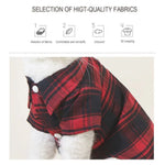 Classic Soft Plaid Clothes Cat Shirt T-Shirt - GreenFur