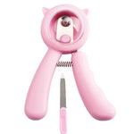 Clear Baffle Design Splash Proof Pet Nail Clipper - GreenFur