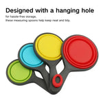 Collapsible Pet Food Measuring Cups Dog Measuring Spoons - GreenFur