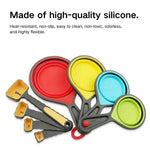 Collapsible Pet Food Measuring Cups Dog Measuring Spoons - GreenFur