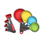 Collapsible Pet Food Measuring Cups Dog Measuring Spoons - GreenFur