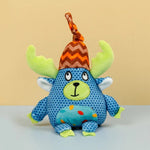 Colorful Animal Plush BB Squeaky Toy for Dogs - GreenFur