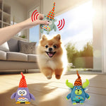 Colorful Animal Plush BB Squeaky Toy for Dogs - GreenFur