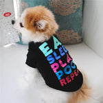 Colorful Breathable Cotton T-shirt for Small Dogs - GreenFur