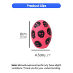 Colorful Egg - Shaped Chewable Pet Latex Toy - GreenFur