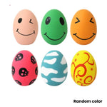 Colorful Egg - Shaped Chewable Pet Latex Toy - GreenFur