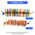 Colorful Felt Rope Cat Toy with Bell Sound for Active Play - GreenFur