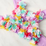 Colorful Floral Pet Harness and Leash Set for Small and Medium Breeds - GreenFur