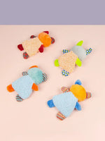 Colorful Plush Crinkle and Squeak Pet Toy for Dogs and Cats - GreenFur