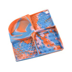 Colorful Slow Feed Design Silicone Pet Lick Mat with Suction Base - GreenFur